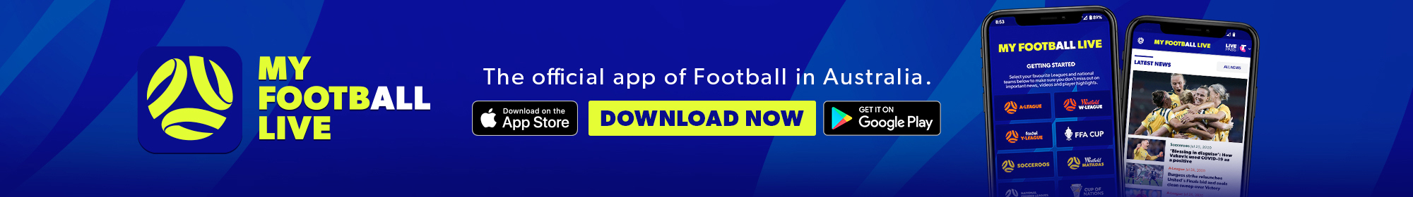 My Football Live app banner thin My Football Live app banner thin