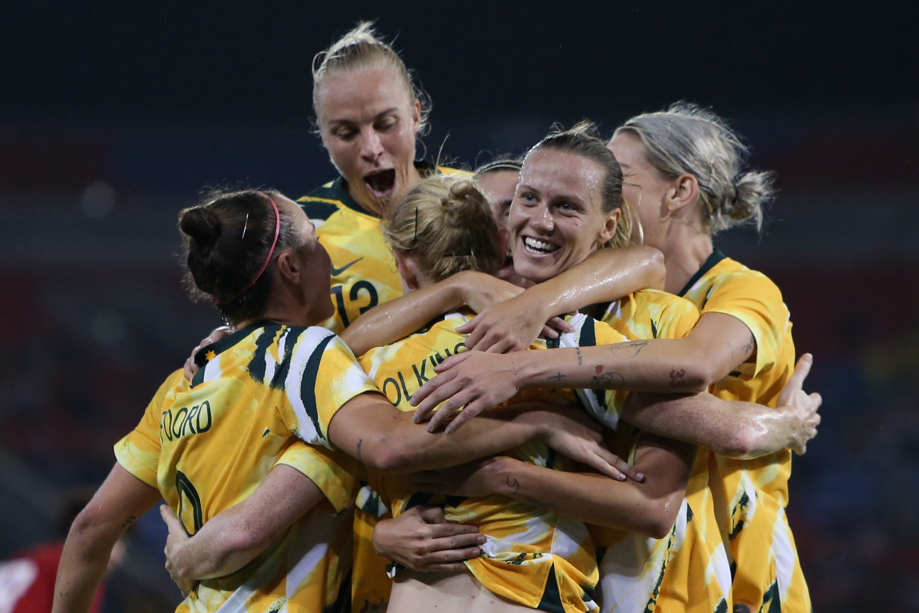 Westfield Matildas celebrate Westfield Matildas celebrate
