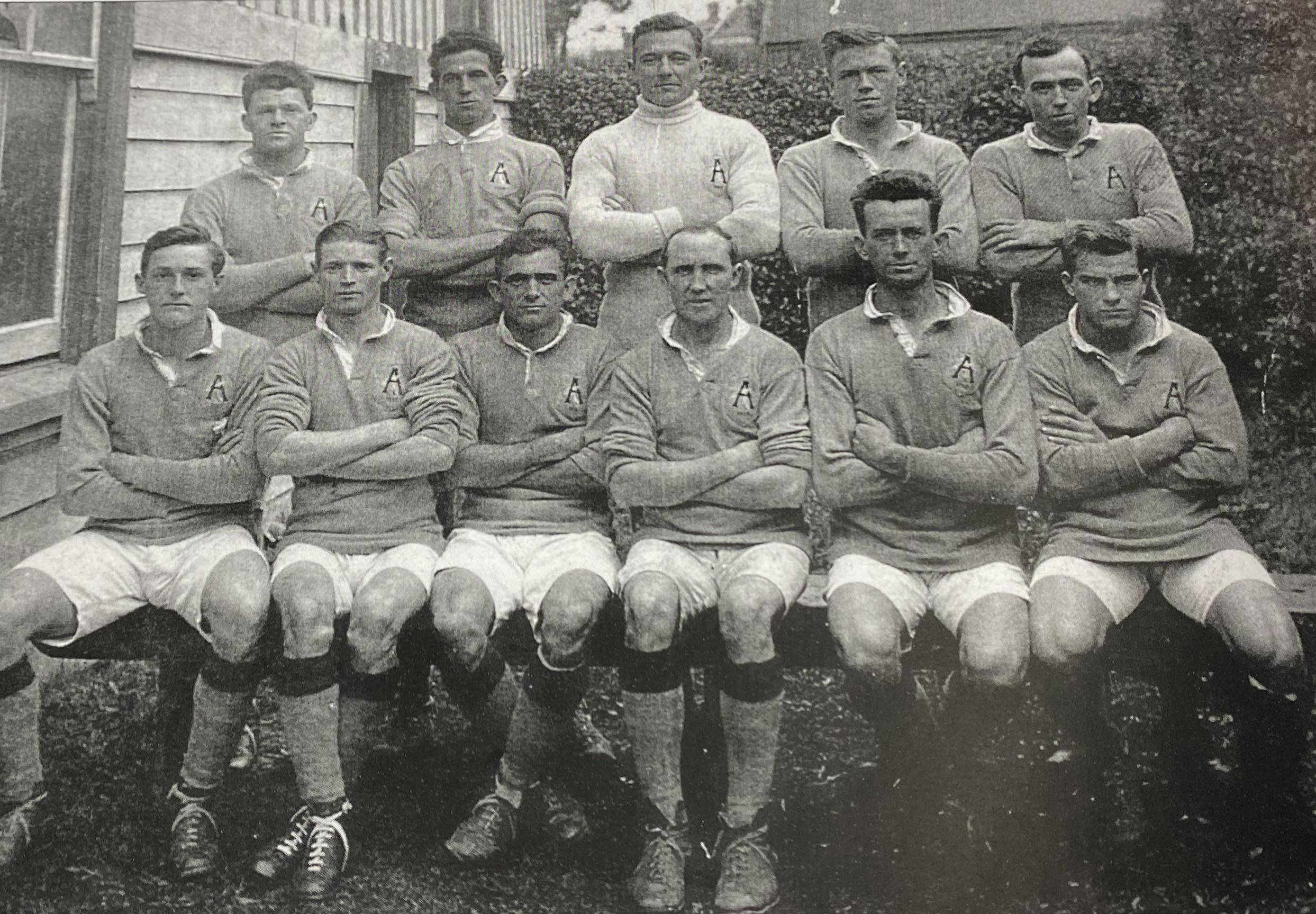 First ever Australian international team First ever Australian international team