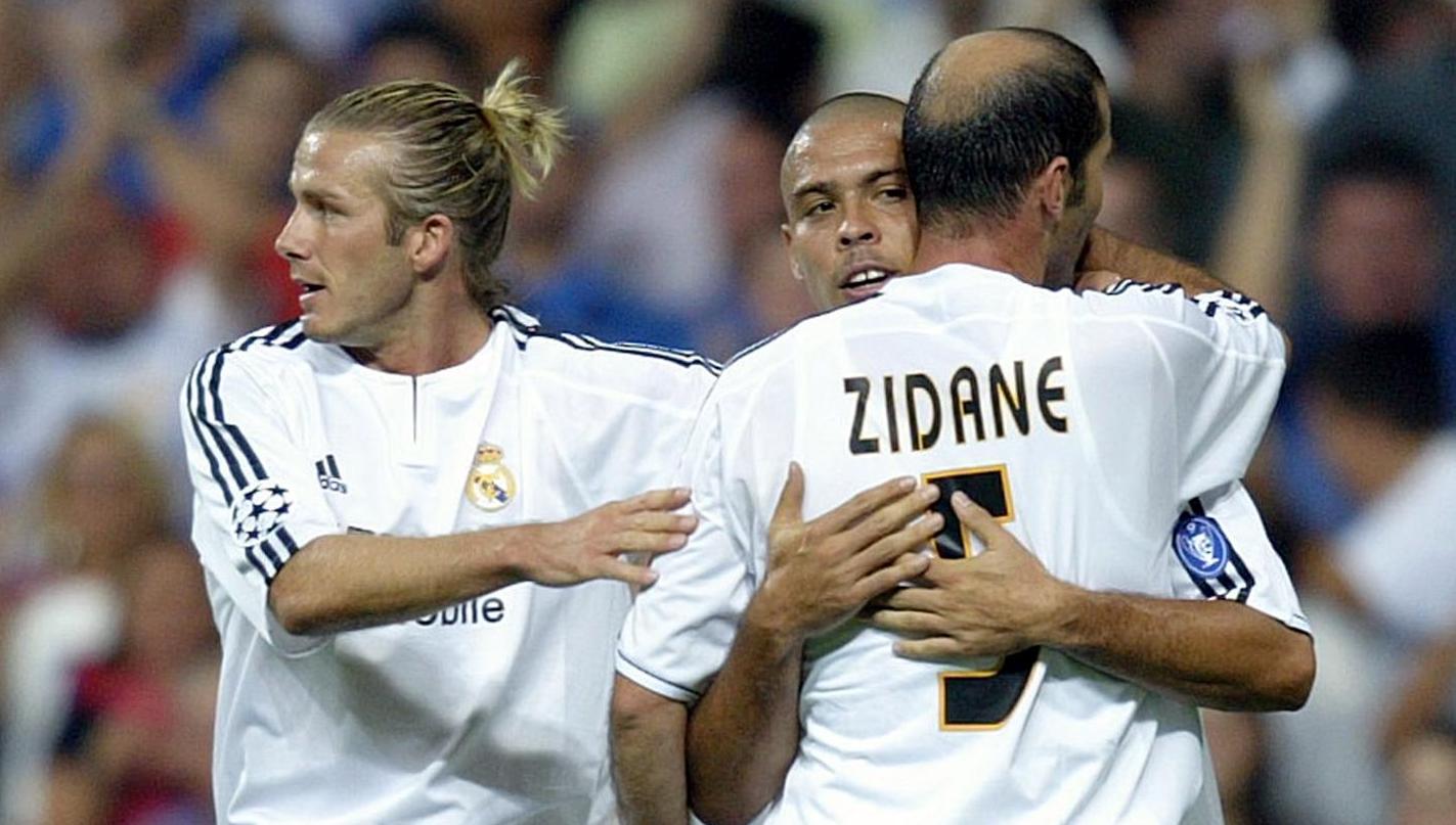 Beckham, Ronaldo & Zidane at Real Madrid Beckham, Ronaldo & Zidane at Real Madrid