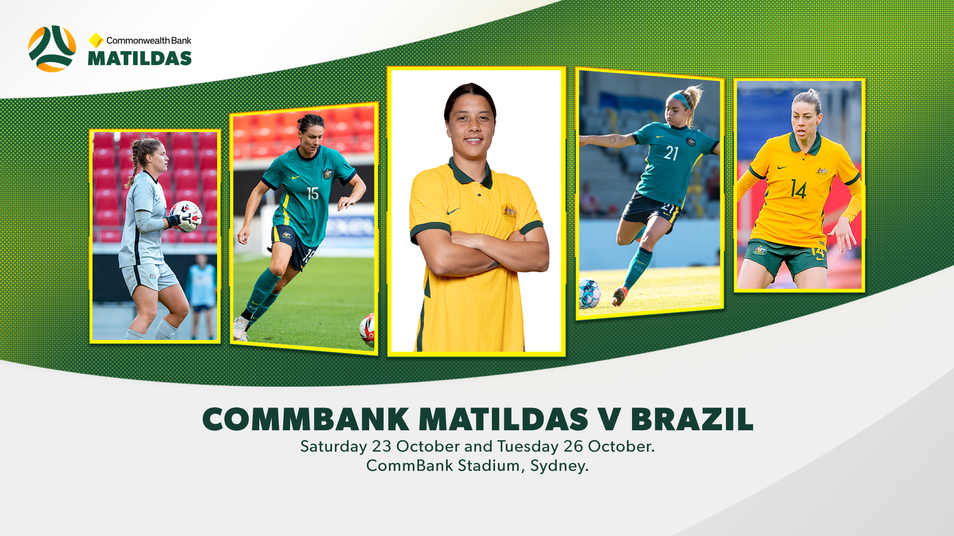 The Commonwealth Bank Matildas to headline return of major events to NSW in October The Commonwealth Bank Matildas to headline return of major events to NSW in October