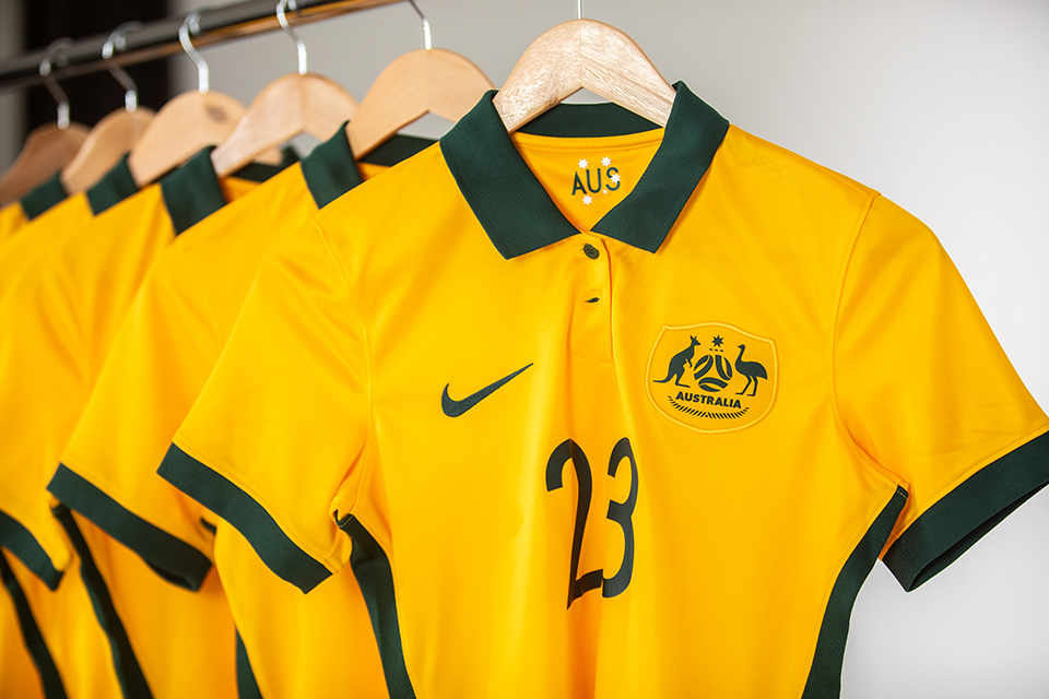 Legacy ’23 Custom Matildas National Jersey Line Up Legacy ’23 Custom Matildas National Jersey Line Up