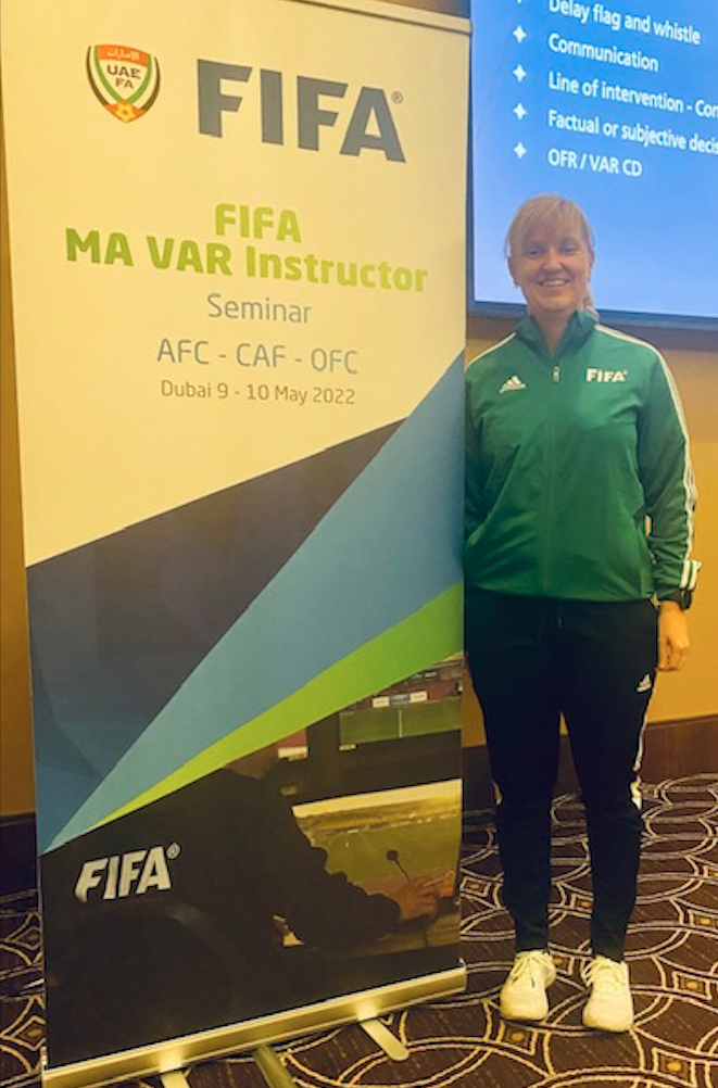 Renae Coghill FIFA VAR Course Renae Coghill FIFA VAR Course
