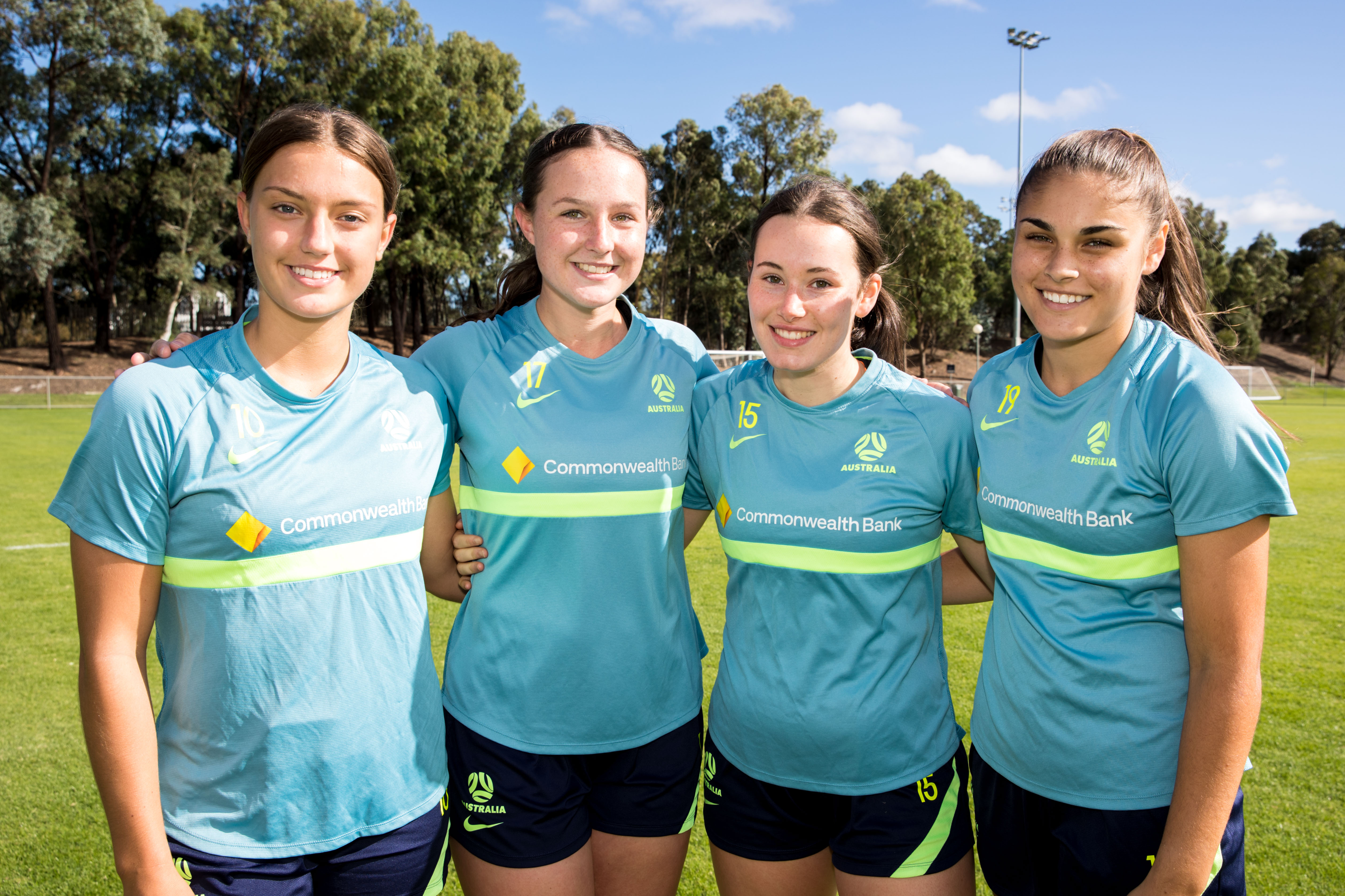 The CommBank Junior Matildas in camp in Canberra. (Photo: Ann Odong/ Football Australia) The CommBank Junior Matildas in camp in Canberra. (Photo: Ann Odong/ Football Australia)