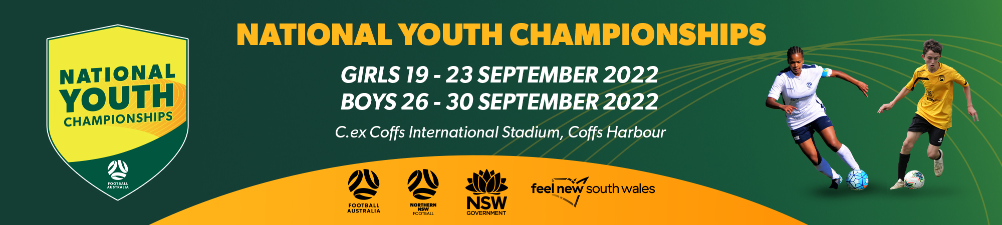 National Youth Championships 2022 - Coffs Harbour banner National Youth Championships 2022 - Coffs Harbour