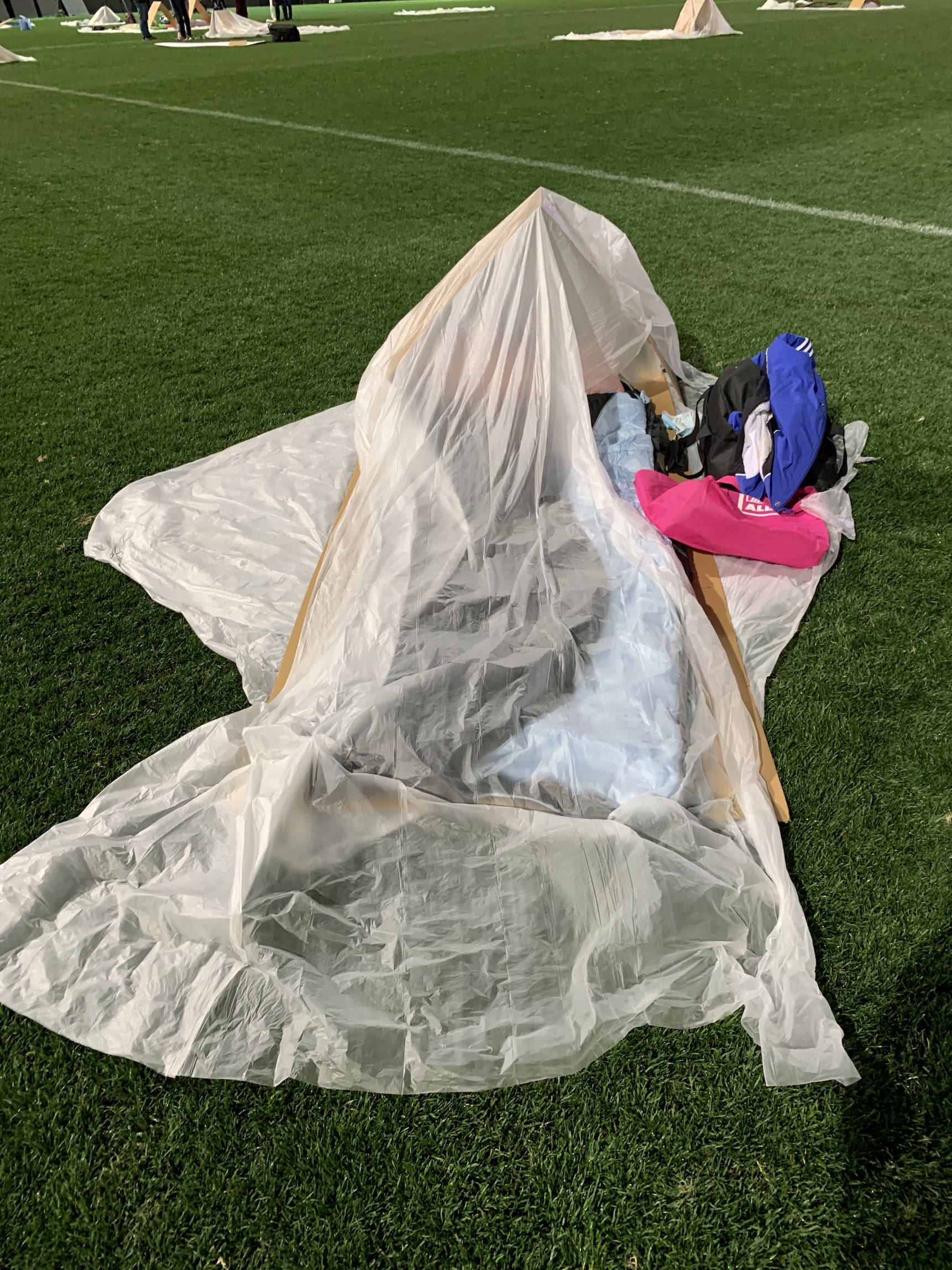 Julie Murray Sports Stars Sleepout Julie Murray Sports Stars Sleepout