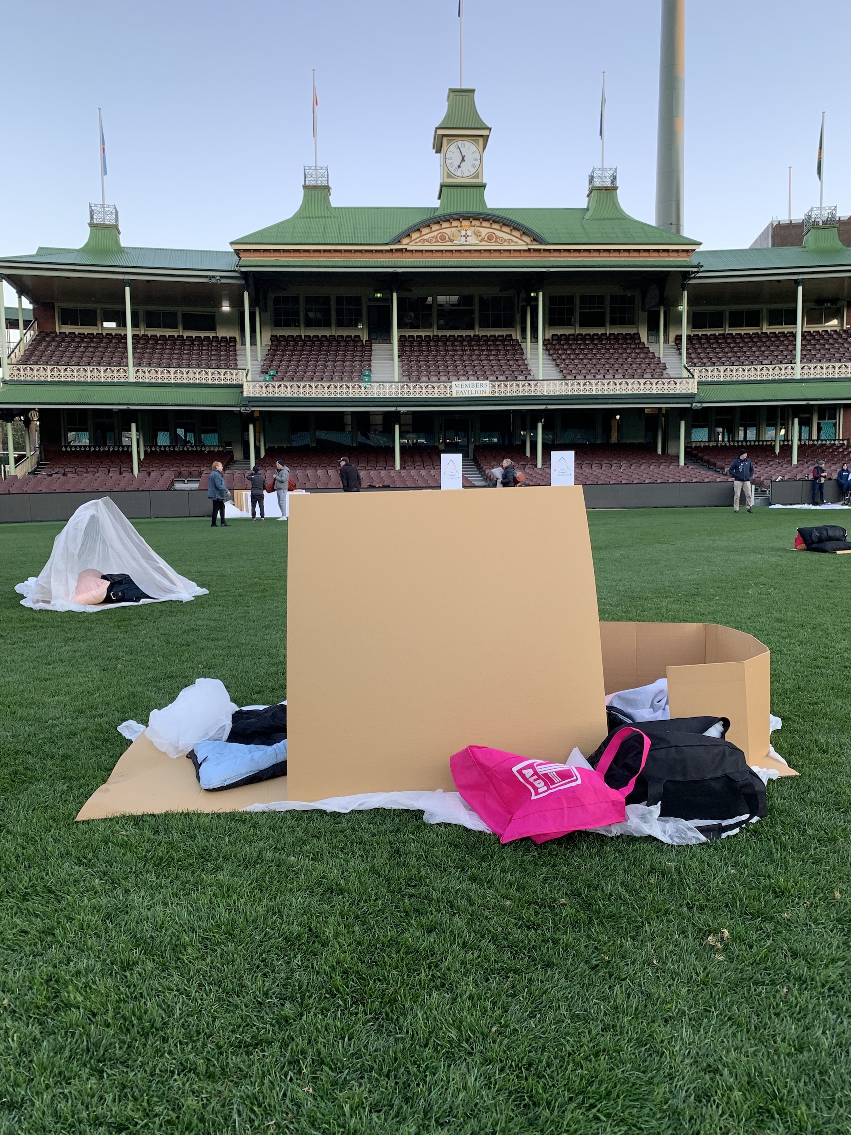 Julie Murray Sports Stars Sleepout Julie Murray Sports Stars Sleepout