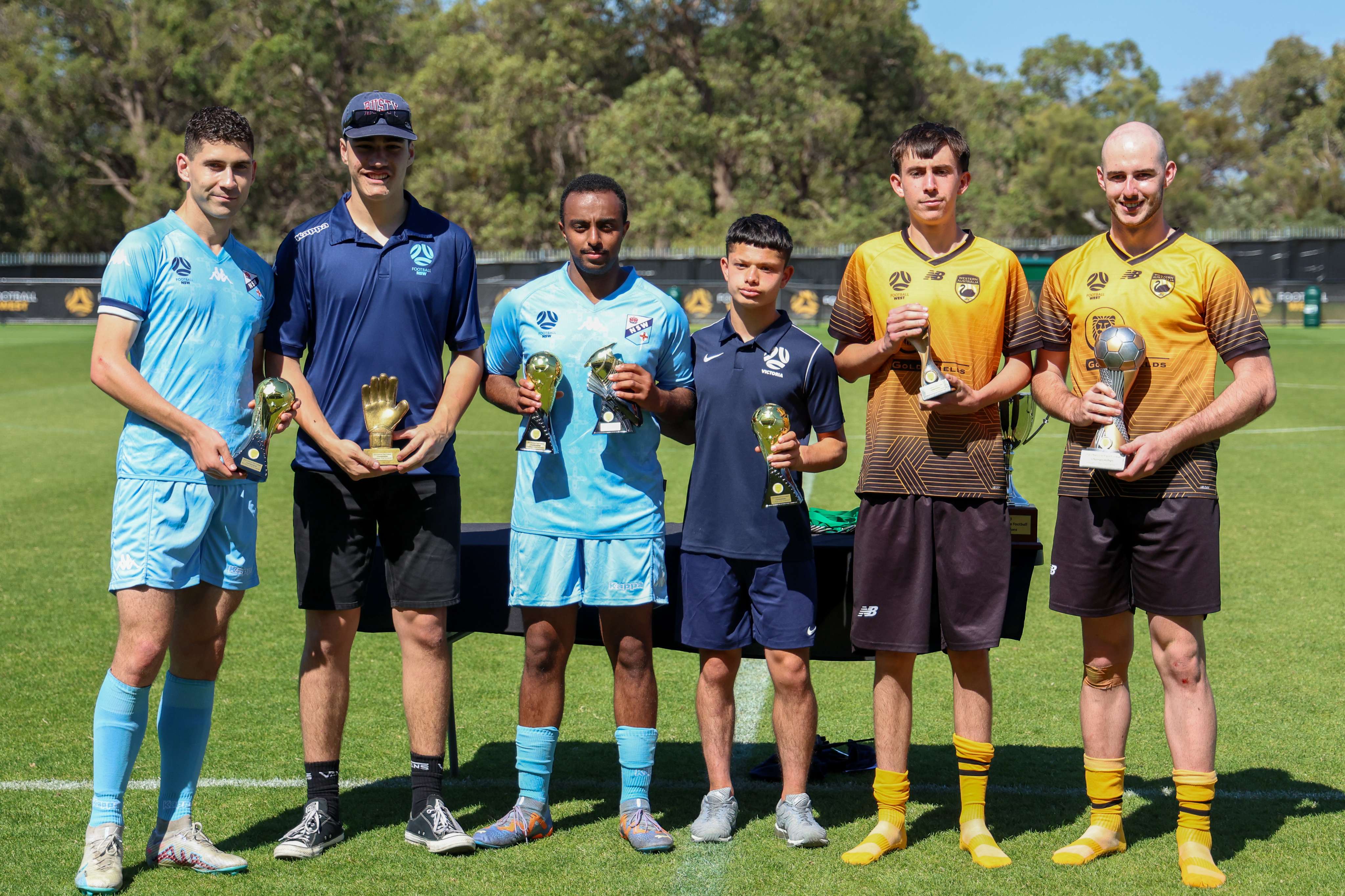 National Para Football Championships 2023 individual award winners. (Photo: Janelle St Pierre)