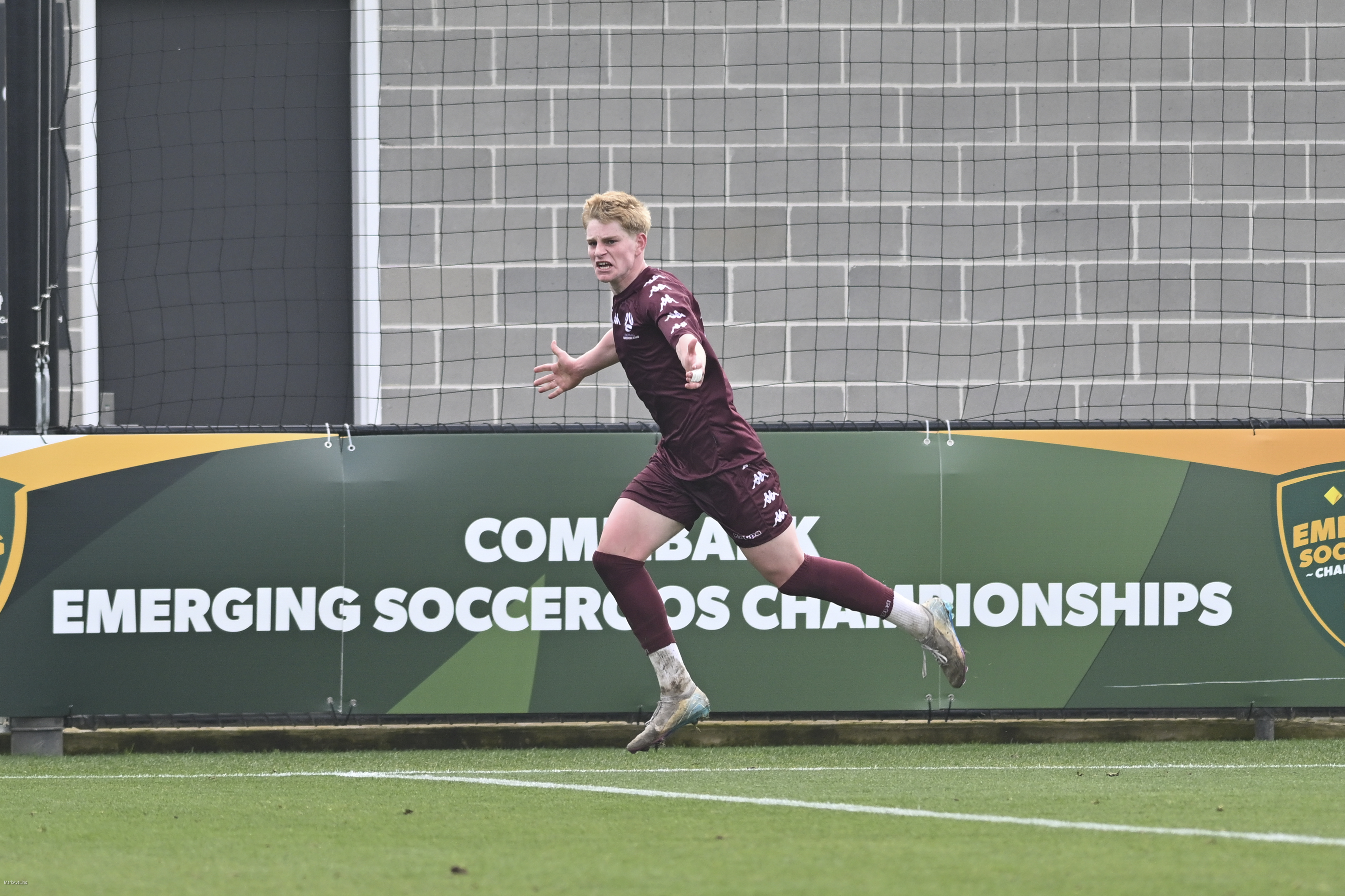 Zachary Harrison celebrates