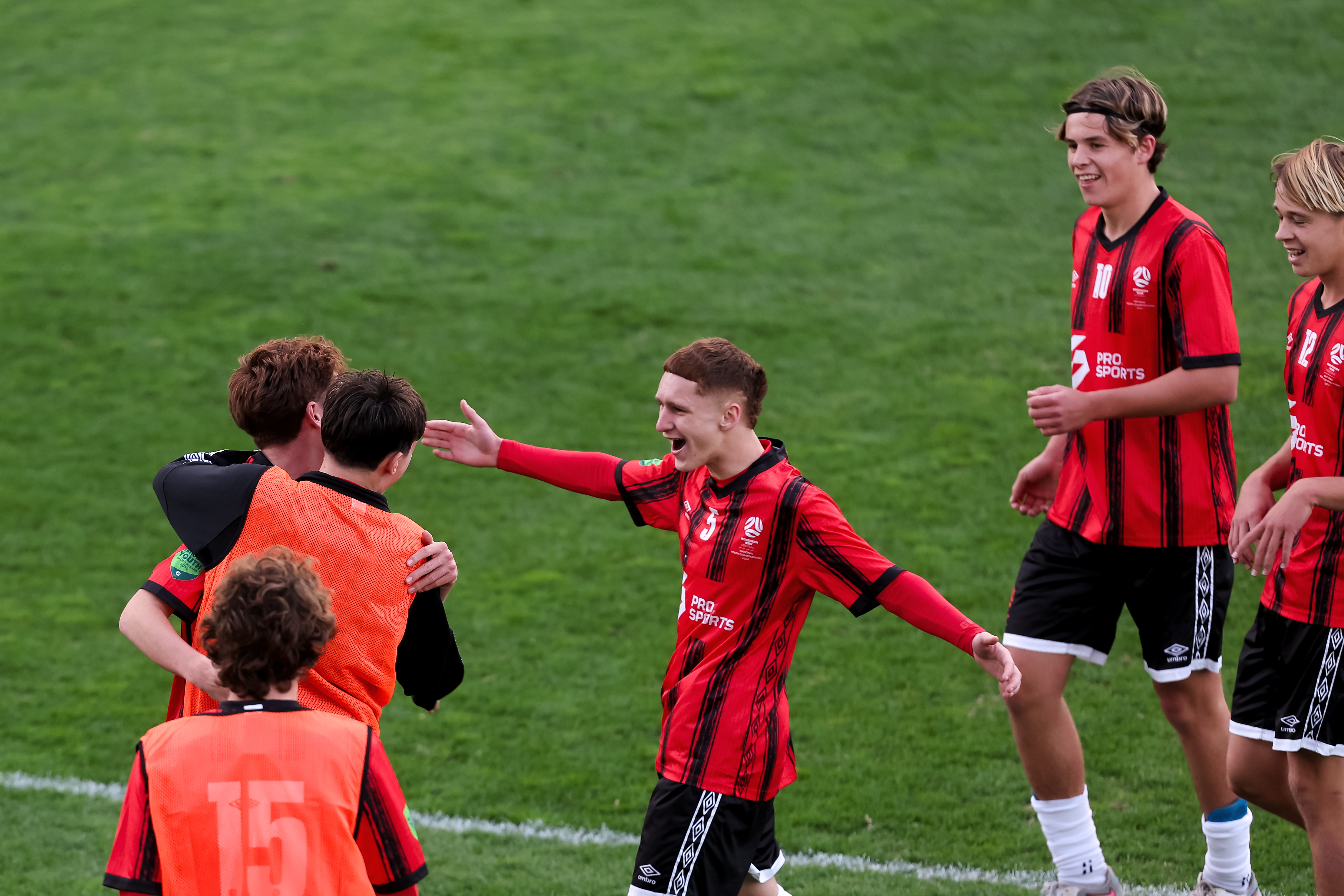 Northern NSW Celebrate a goal