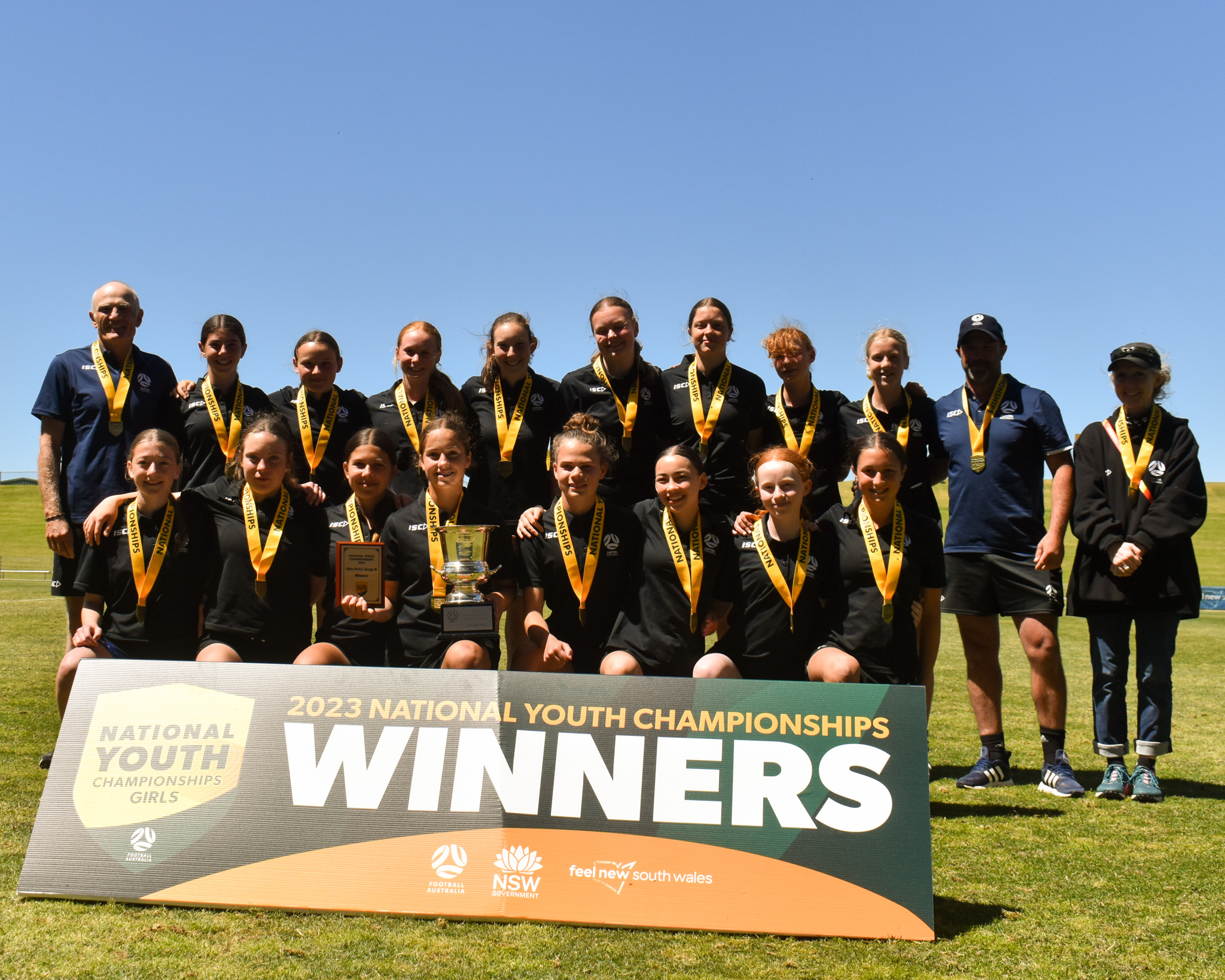 Capital Football are the Under 14 B National Youth Champions