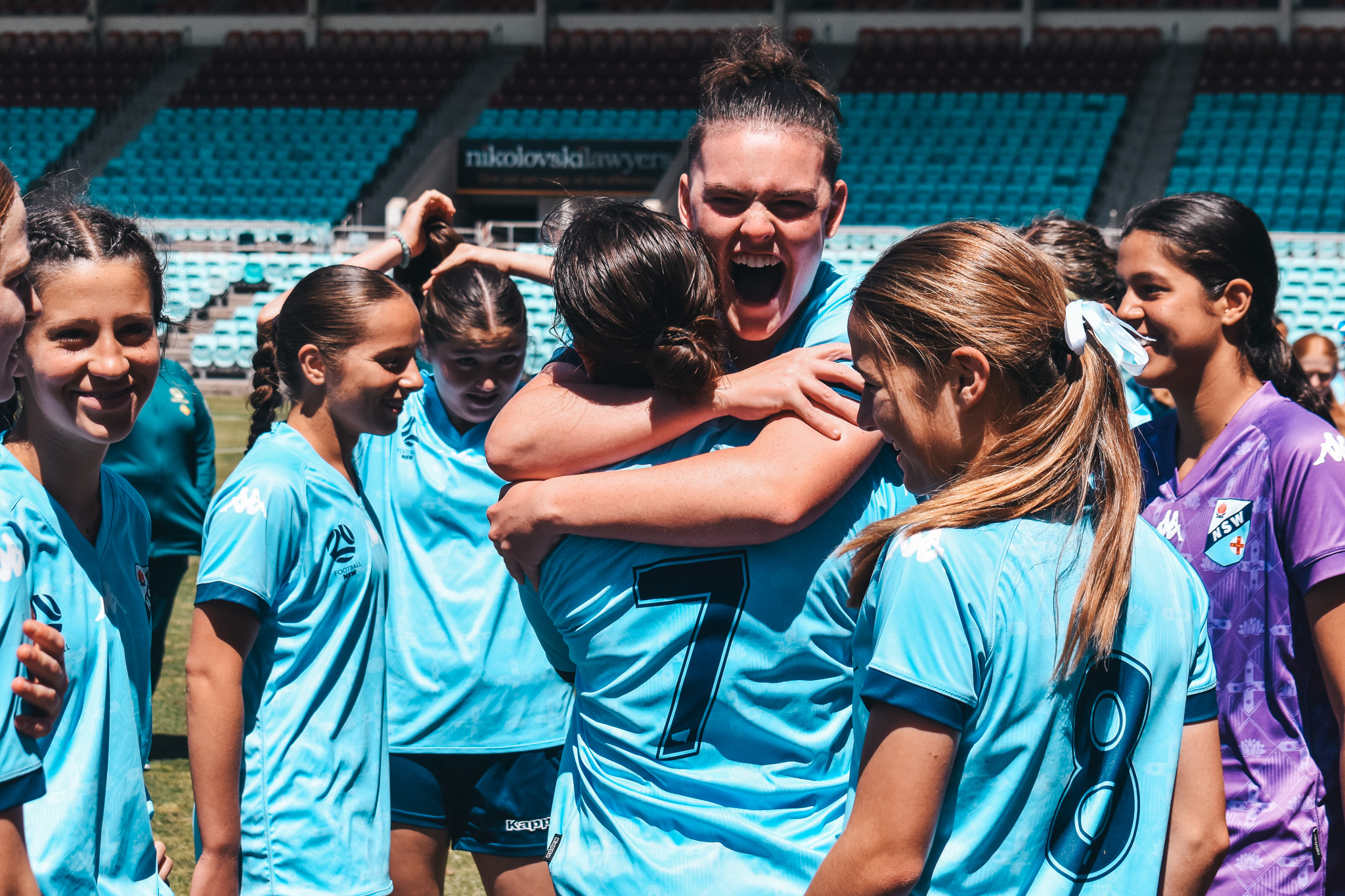 NSW Metro Under 16s after winning the Final