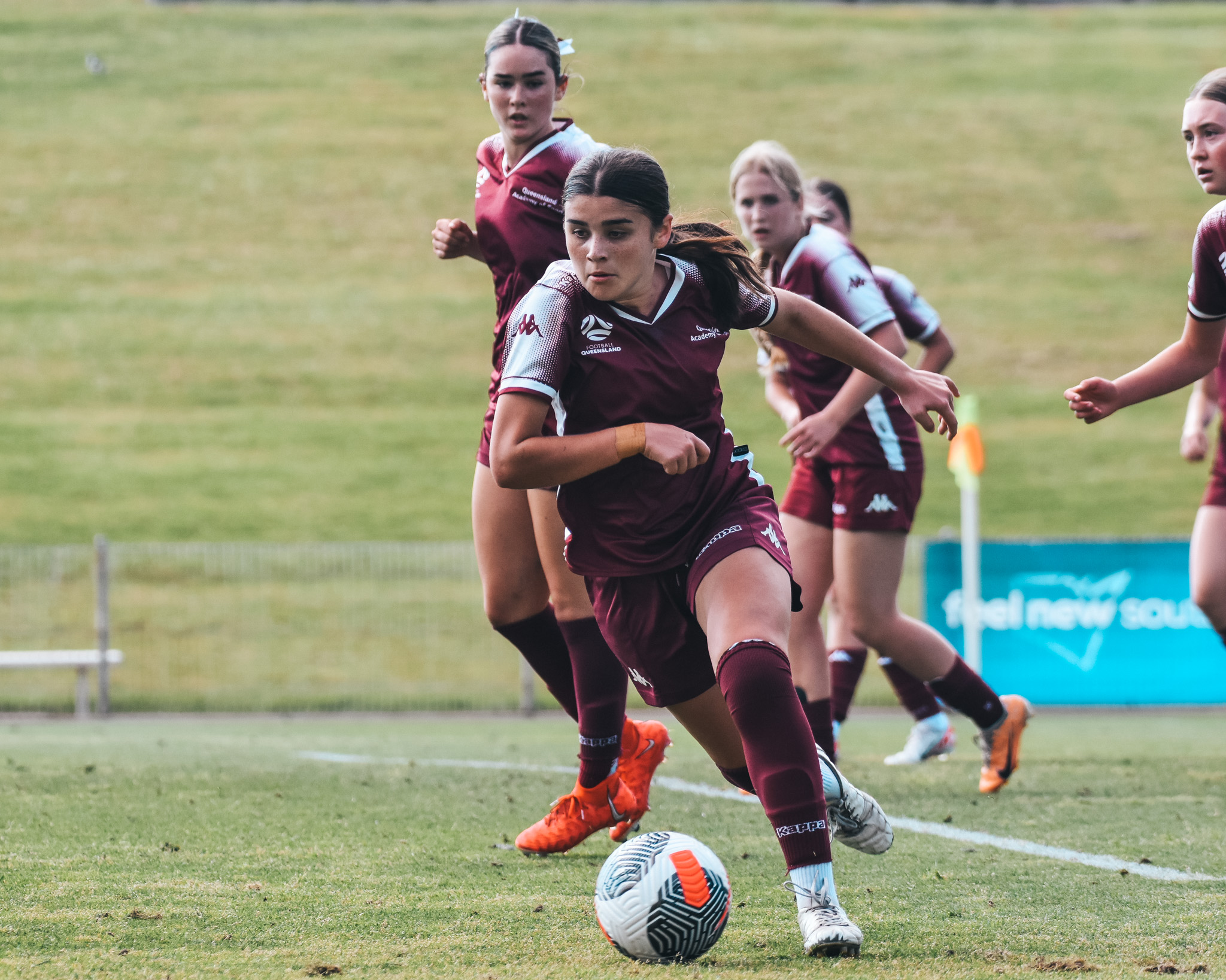 Under 16 Queensland Silver on the charge
