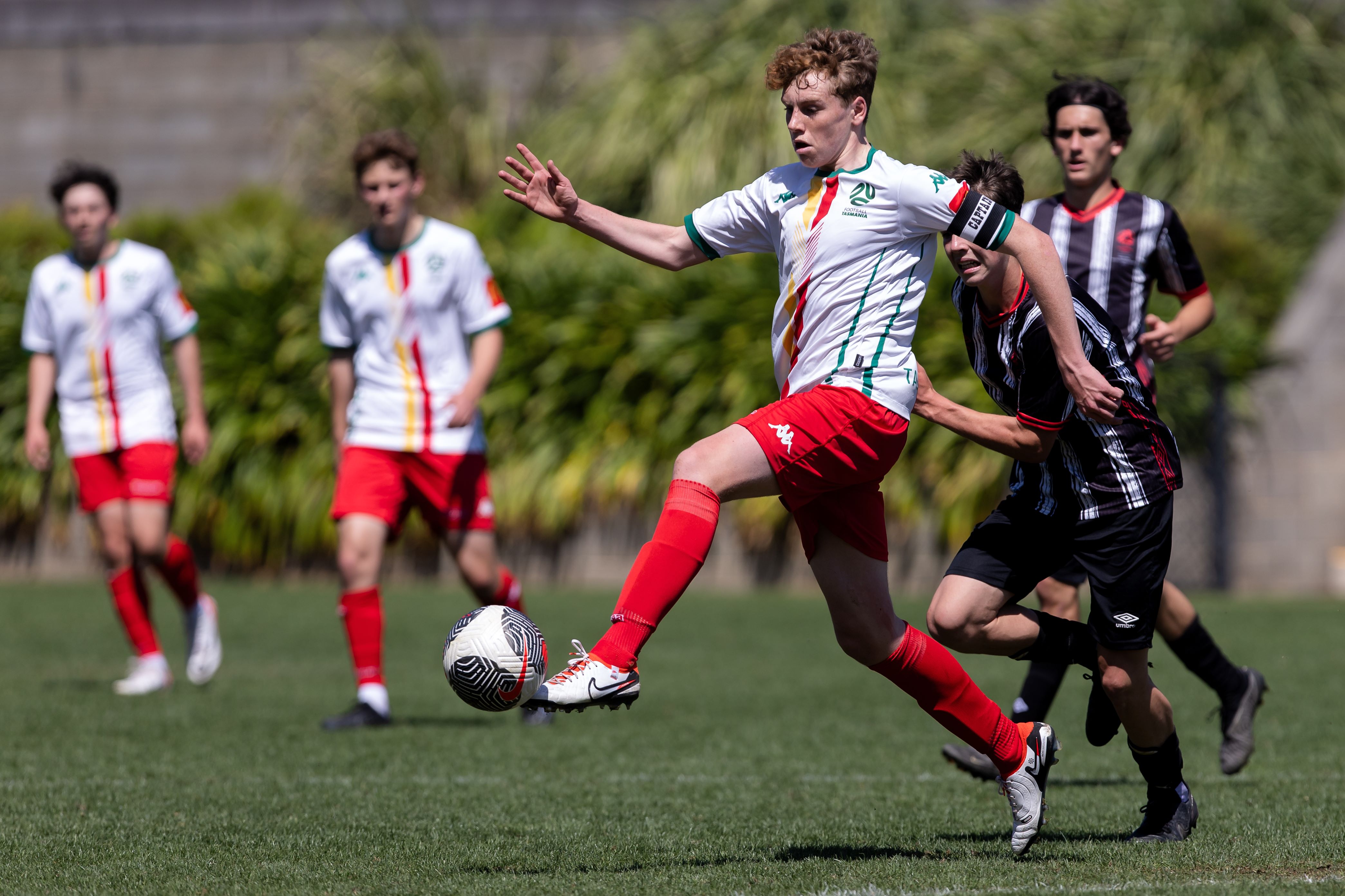 Football Tasmania in action