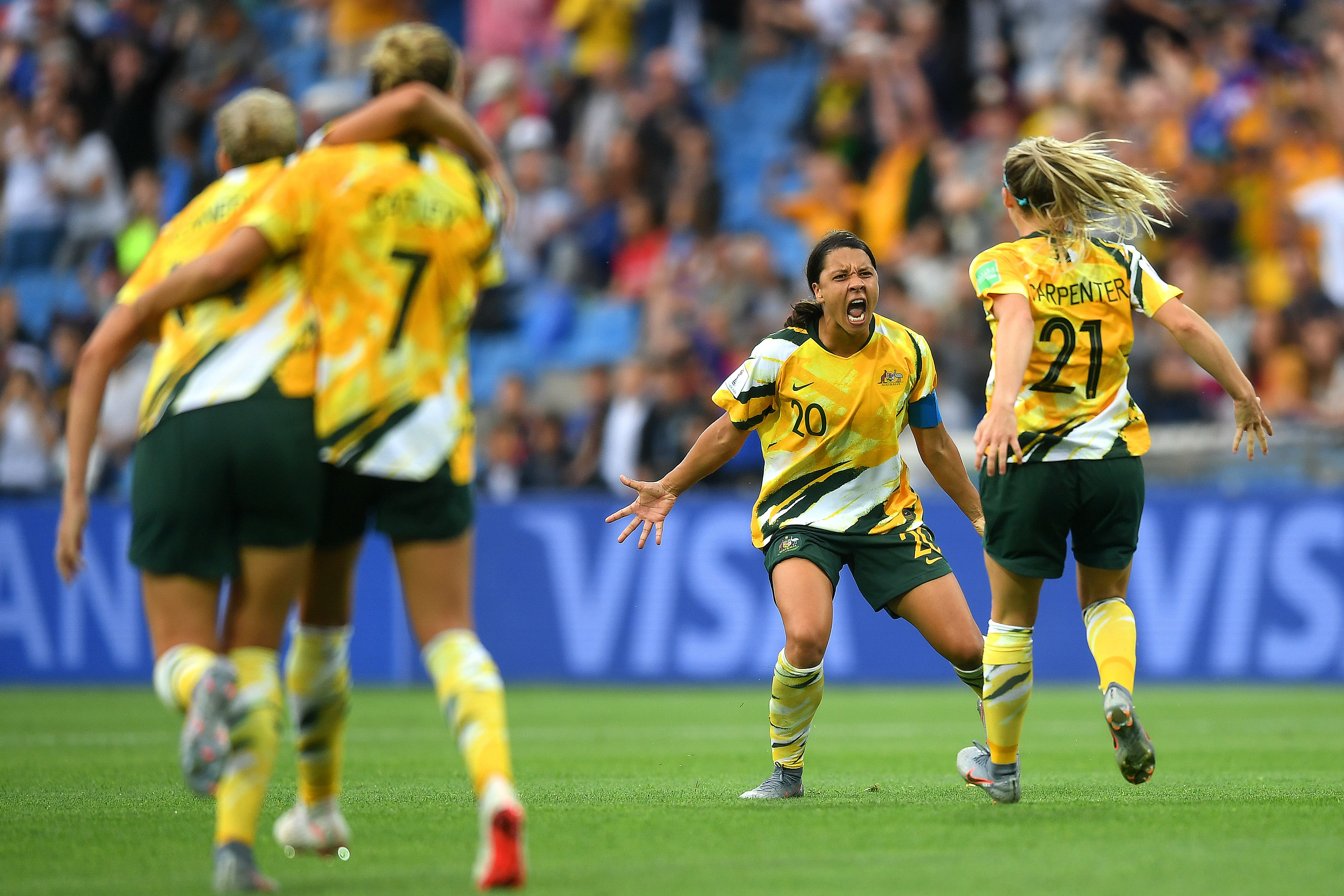 That's what it means to skipper Sam Kerr That's what it means to skipper Sam Kerr