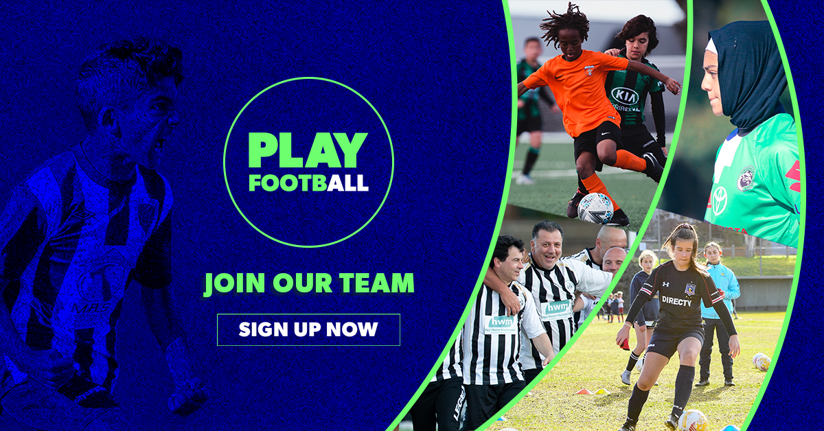 Join Our Team Play Football In 2021 Football Australia