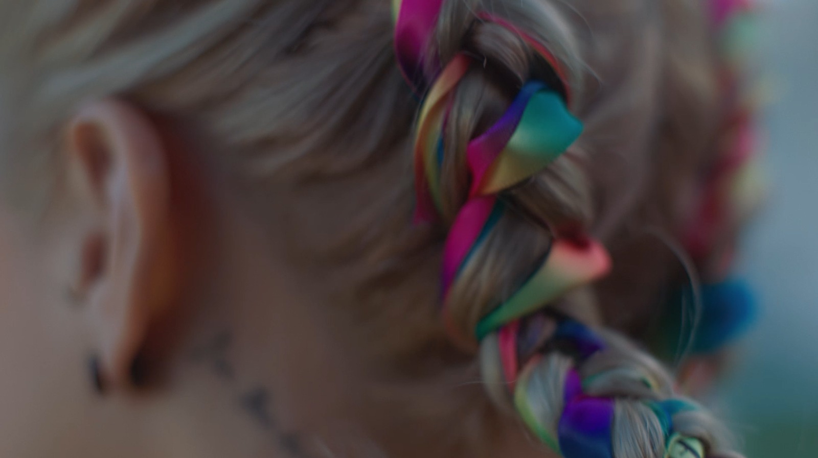 Katrina Gorry rainbow ribbons of strength pantene 