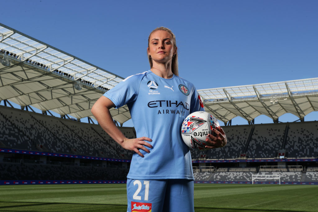 Ellie Carpenter - a three-time winner of the W-League Young Player of the Year