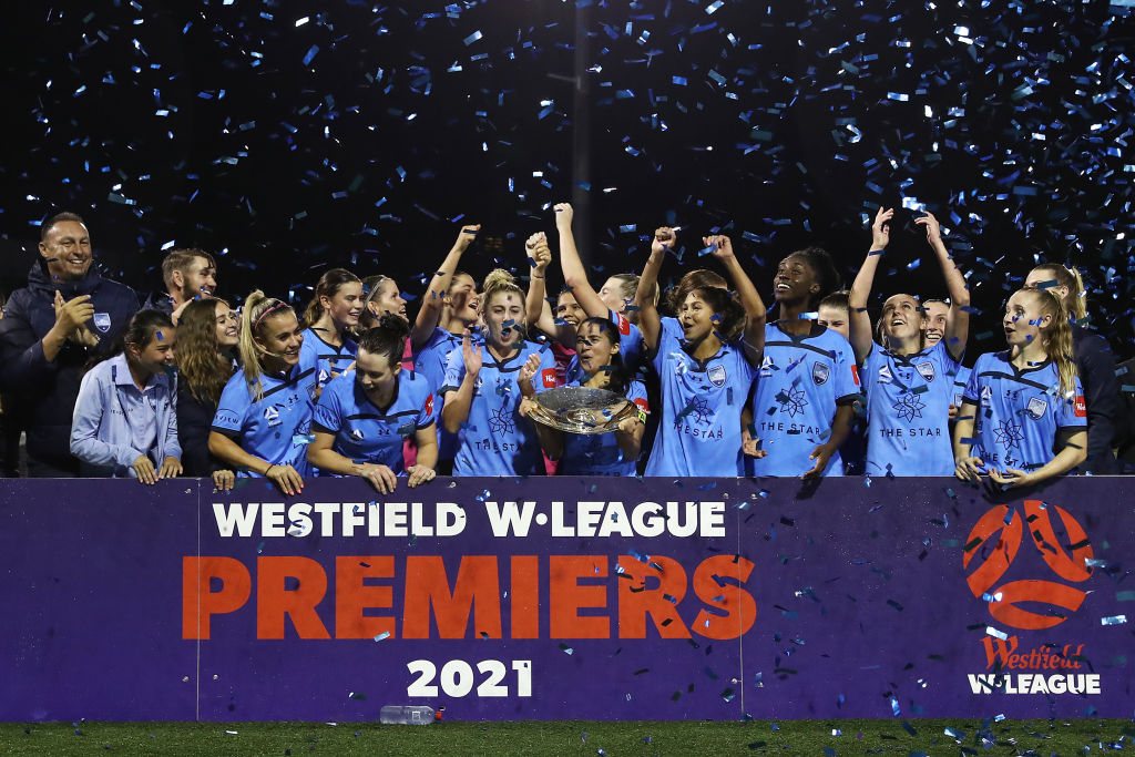 Sydney FC were crowned 2020/21 Westfield W-League Premiers