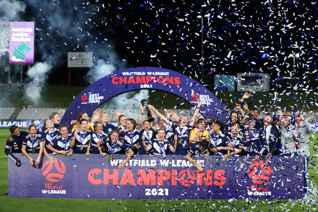 Melbourne Victory were crowned 2020/21 Westfield W-League Champions