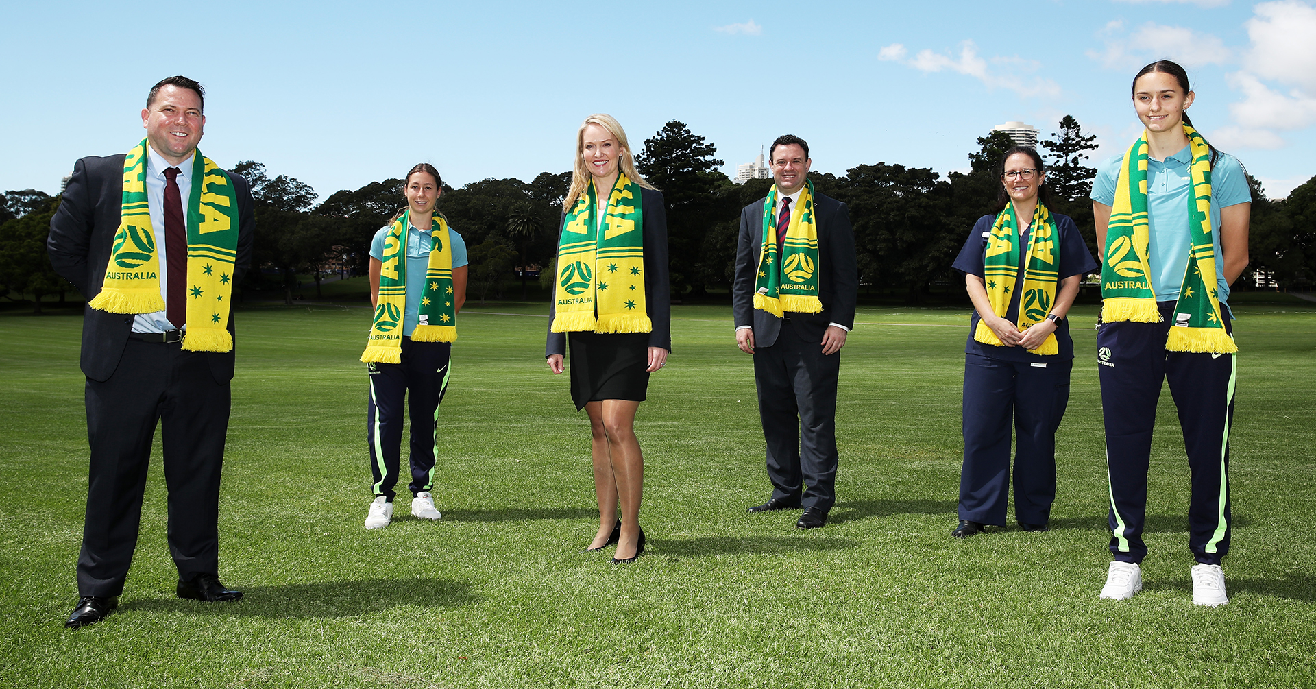 Healthcare workers rewarded with tickets to Matildas mega matches