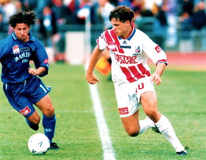 In action for Melbourne Knights