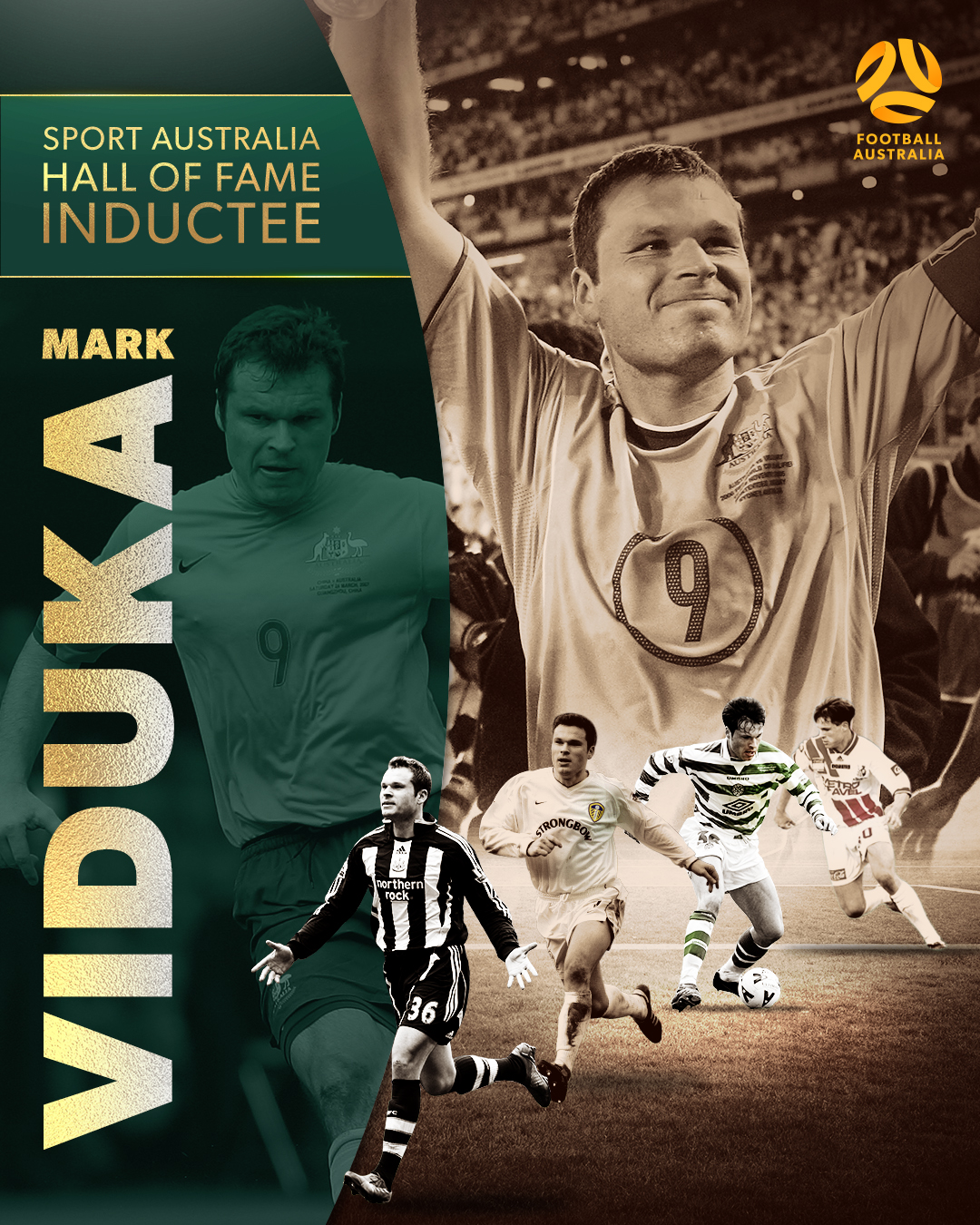 Mark Viduka inducted into Sport Australia Hall of Fame