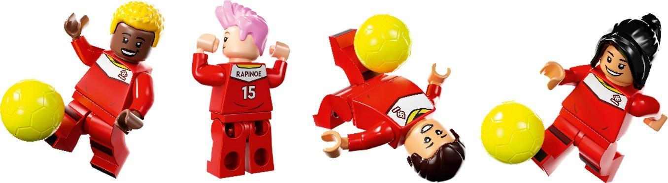 The LEGO Group teams up with the stars of women's football to inspire  children to Play Unstoppable