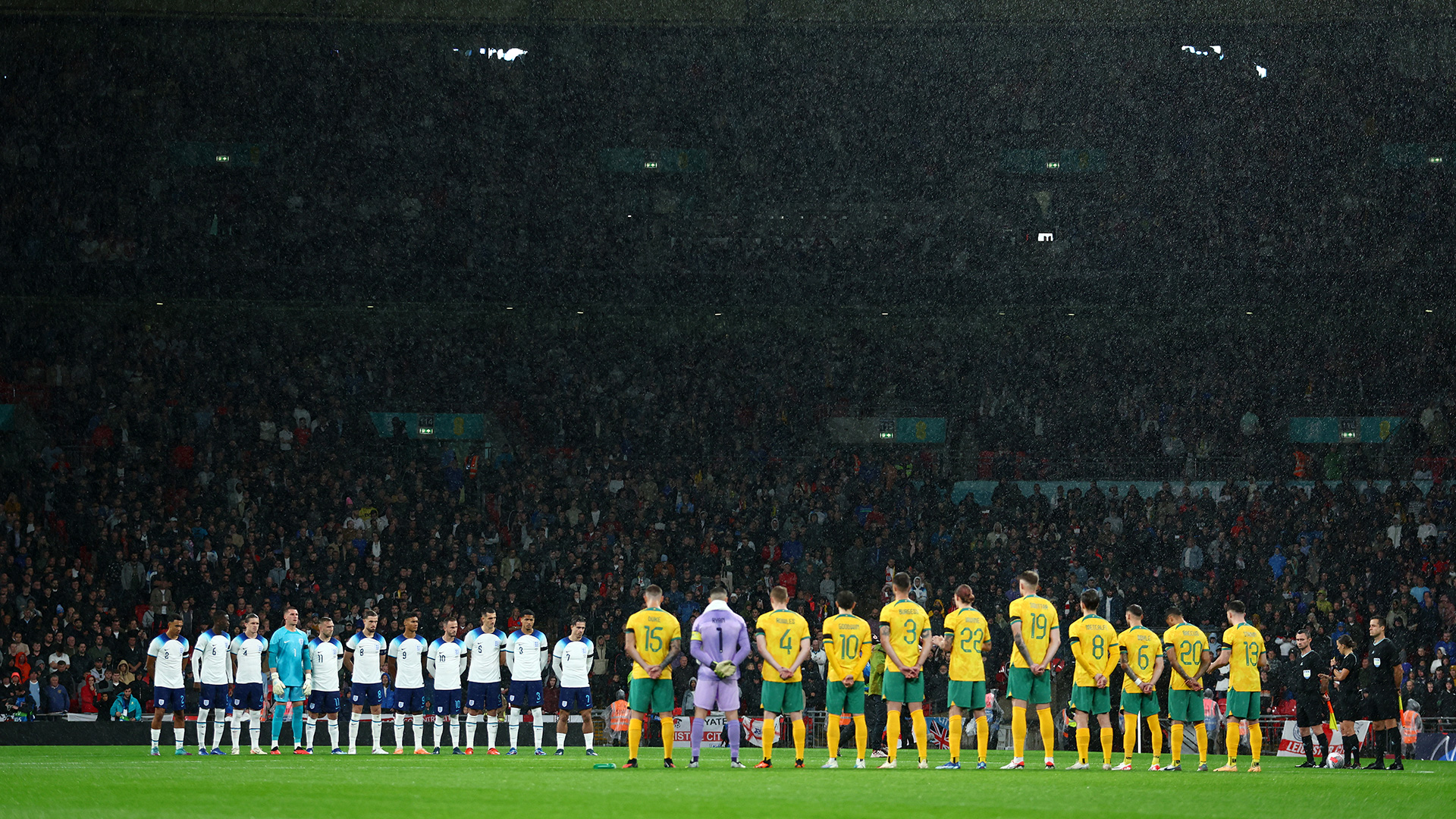 Socceroos vs England at Wembley Stadium