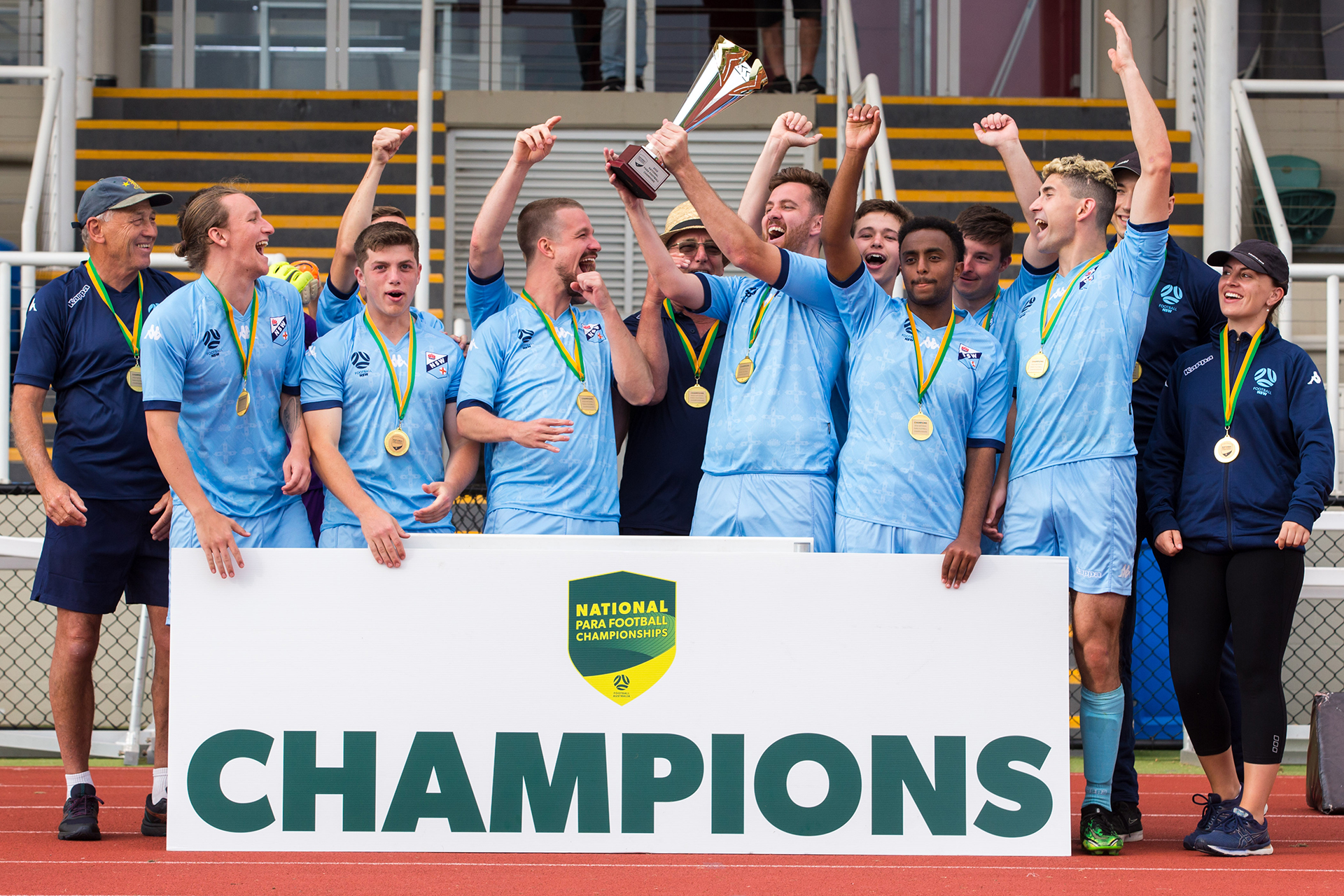 NSW were crowned 2022 National Para Football Champions