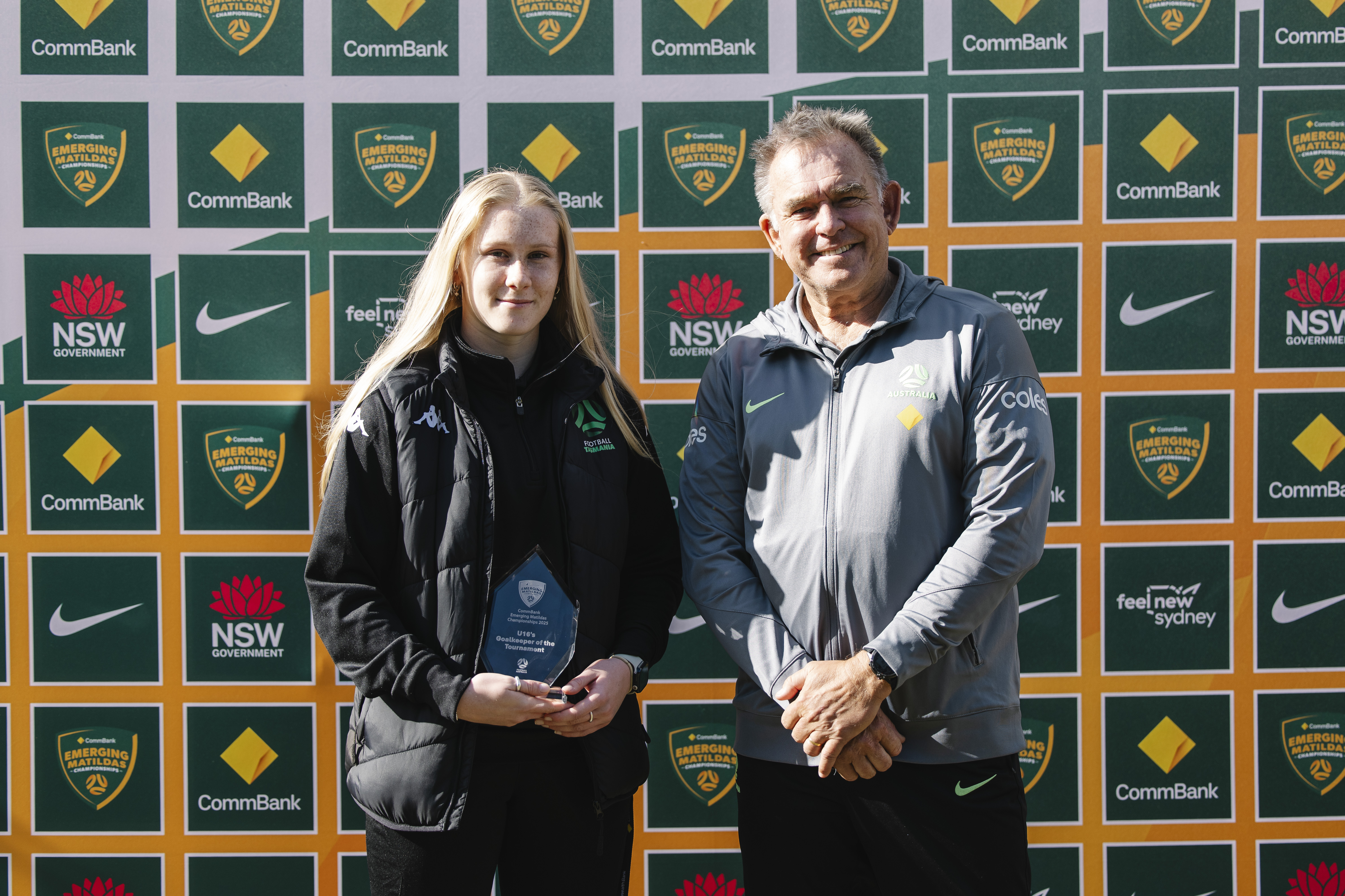 Head of Goalkeeping and CommBank Matildas Goalkeeper Coach, Tony Franken,