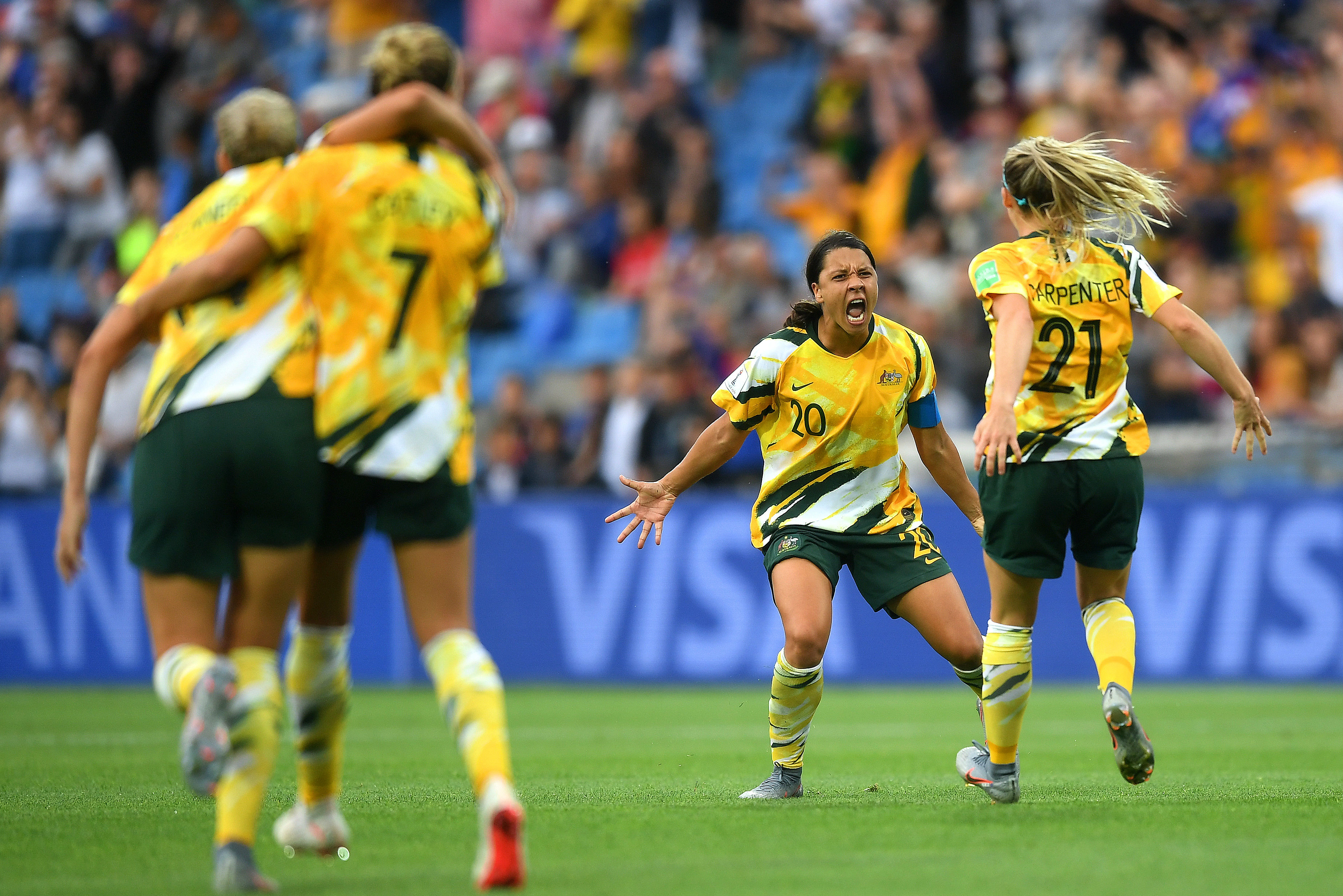 That's what it means to skipper Sam Kerr