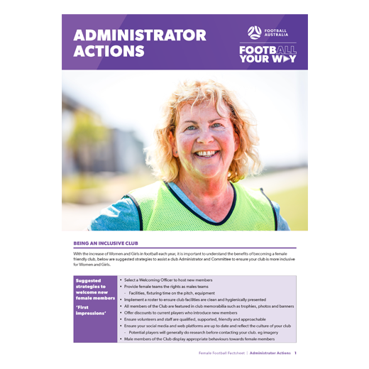 Administrator Actions
