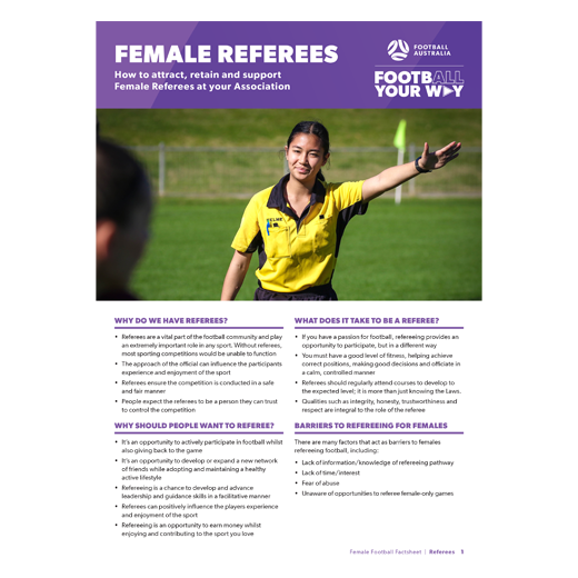 Female Referees