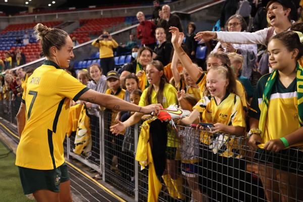 Record-breaking 56,604 fans turn out for CommBank Matildas v USA series
