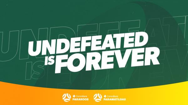 Undefeated is Forever