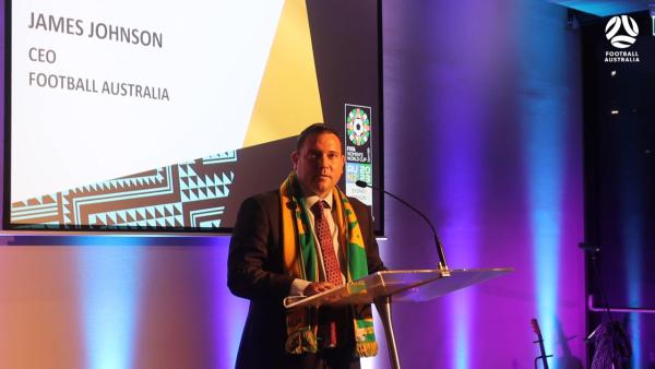 Football Australia CEO James Johnson - #FIFAWWC Trophy Tour