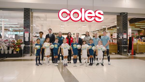 Football Australia welcomes Coles to help Next Generation of Aussies eat and live better